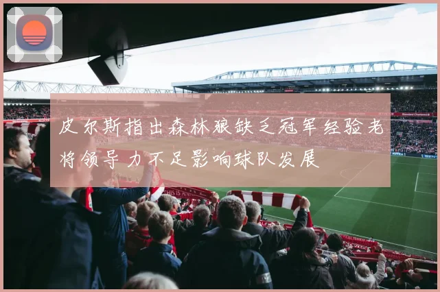 皮尔斯指出森林狼缺乏冠军经验老将领导力不足影响球队发展